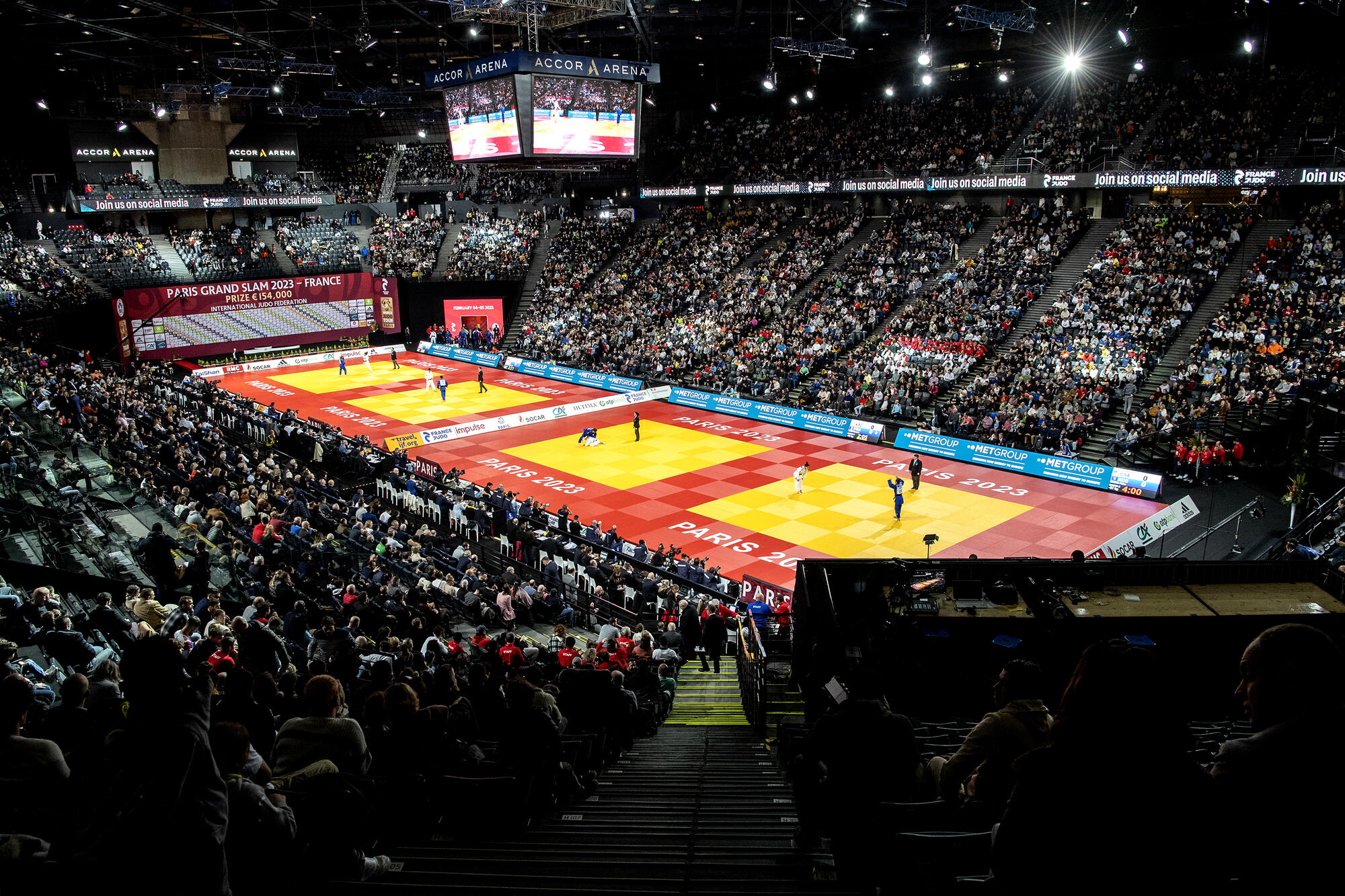 Le Paris Grand Slam 2024 aura lieu sur 3 jours France Judo