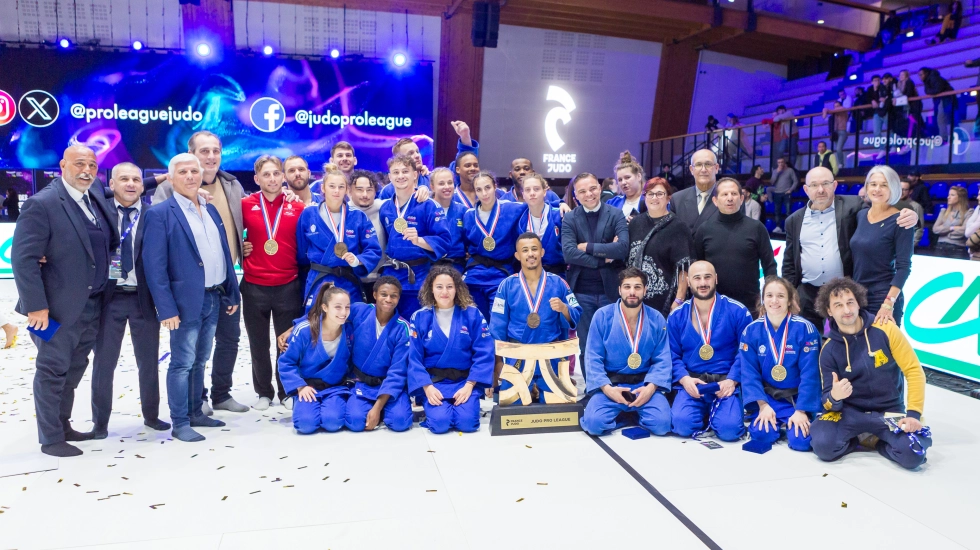 Le Judo Nice Métropole sacré champion de France par équipe mixte