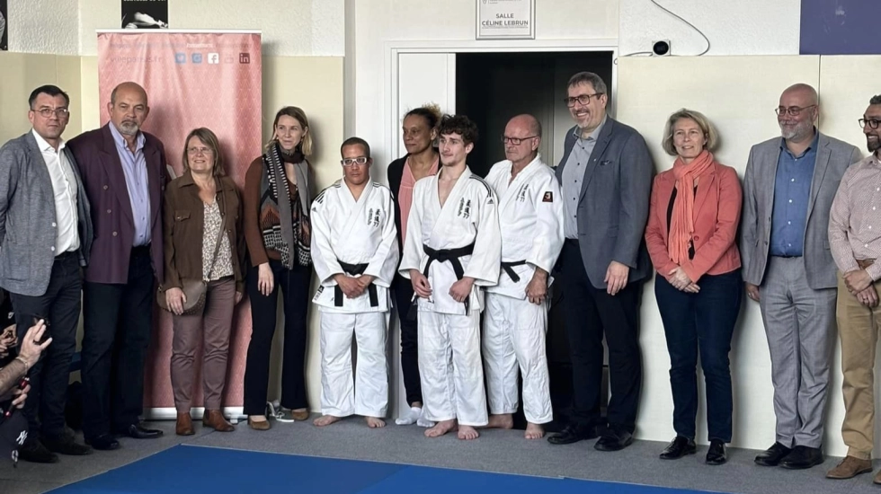 Inauguration du dojo Céline Lebrun à Villeparisis (77)