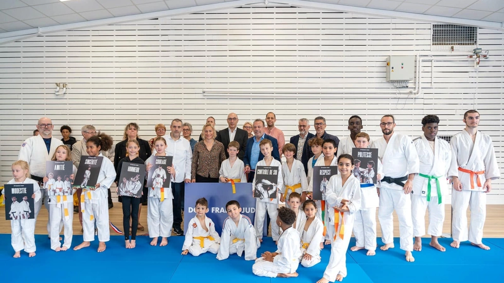 Inauguration d'un dojo solidaire à Blois (41)