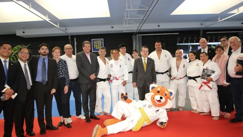 Les délégations étrangères préparent les Jeux partout en France avec le soutien de France Judo