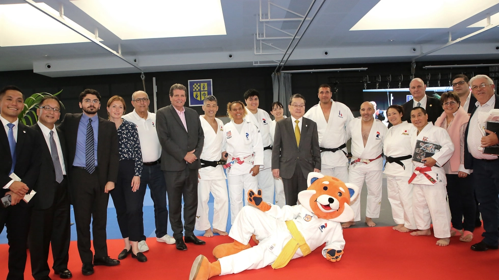 Les délégations étrangères préparent les Jeux partout en France avec le soutien de France Judo