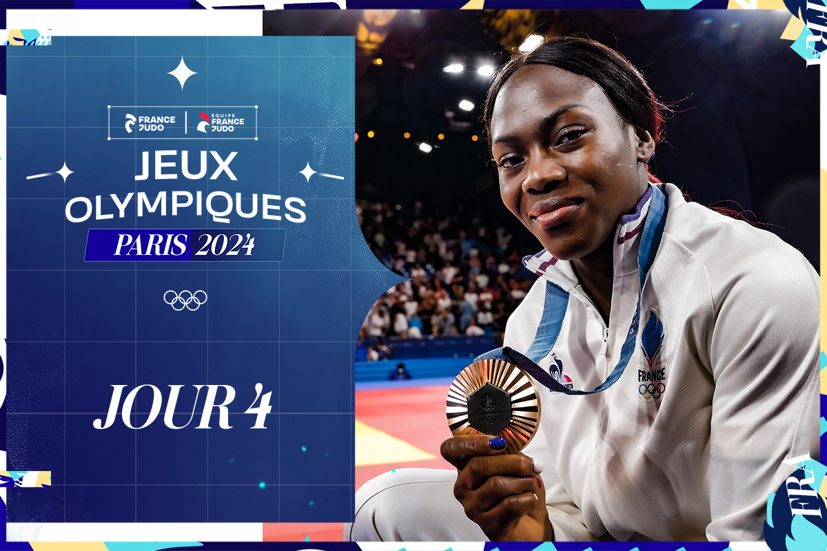 JO Paris 2024 J4 Clarisse Agbegnenou apporte une 6e médaille au