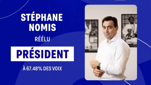 Stéphane Nomis réélu président de la FFJDA