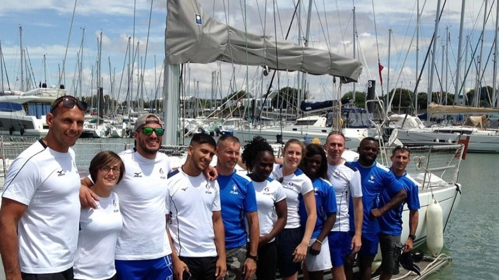 Stage de l'Equipe de France de jujitsu à La Rochelle