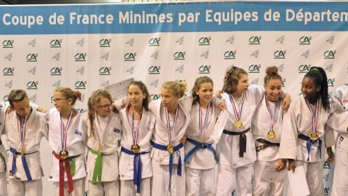 Coupe de France minimes Crédit Agricole 2017 - Les féminines du Loiret en OR !