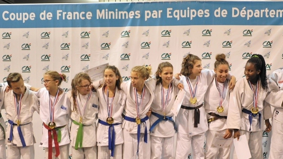 Coupe de France minimes Crédit Agricole 2017 - Les féminines du Loiret en OR !