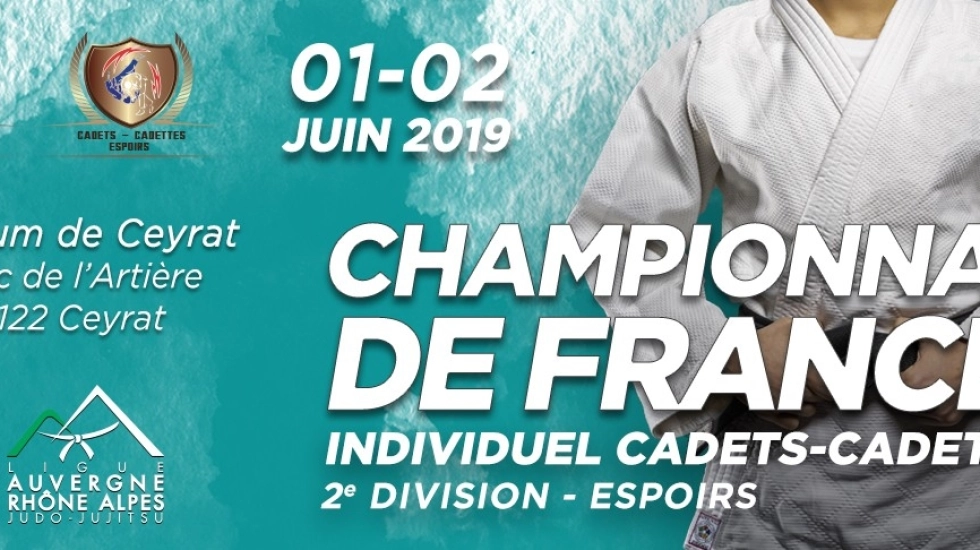 CHAMPIONNATS DE FRANCE CADET-TES - 2D ET ESPOIRS