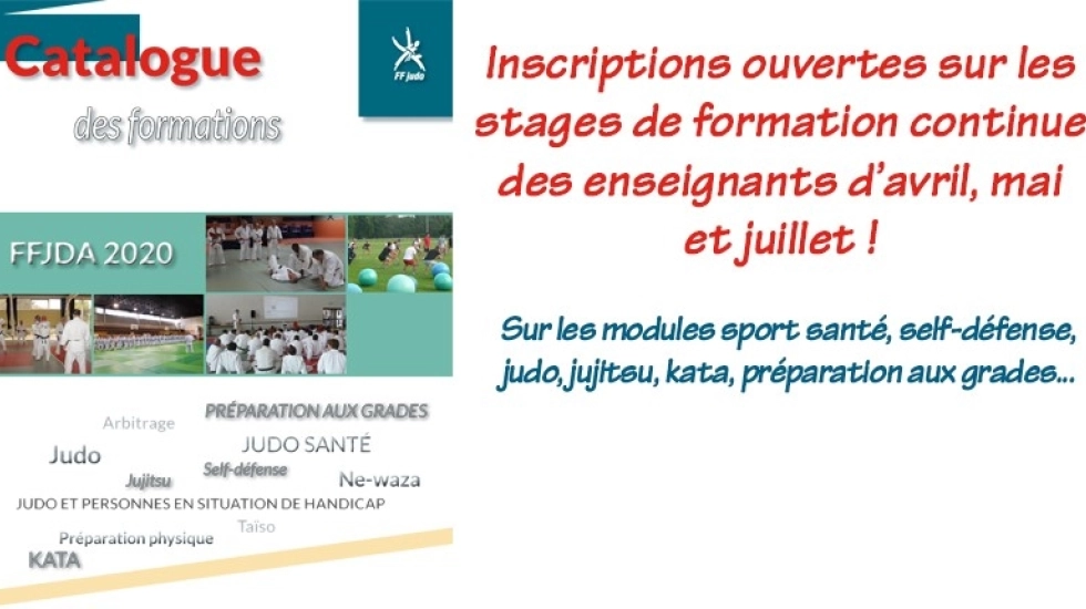 INSCRIPTION STAGES DE FORMATION CONTINUE DES ENSEIGNANTS