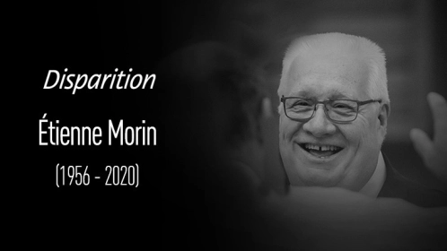 DÉCÈS D'ÉTIENNE MORIN