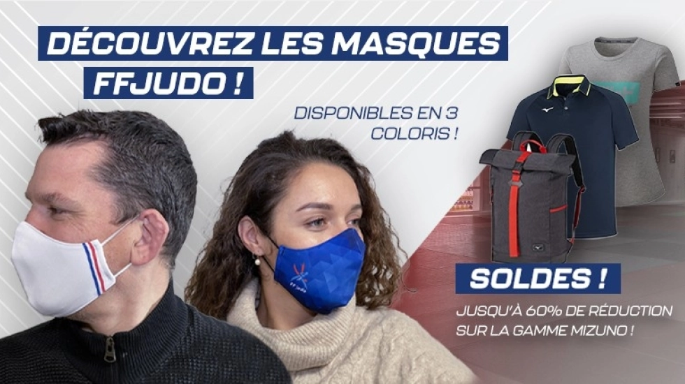 COMMANDEZ VOS MASQUES FFJUDO