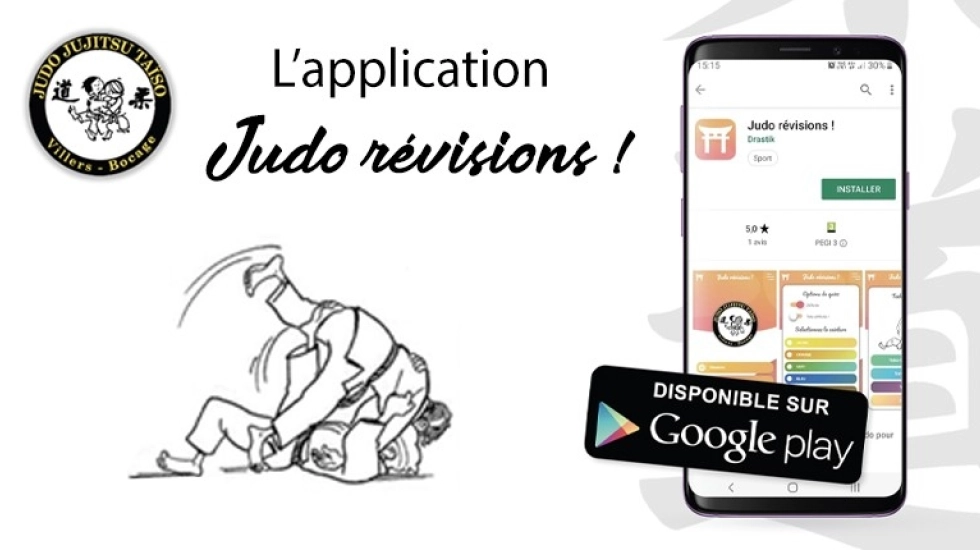 UNE APPLICATION DÉVELOPPÉE PAR UN CLUB POUR RÉVISER LES PASSAGES DE GRADE !