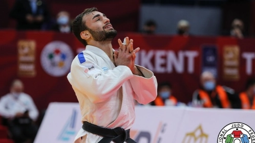 GRAND SLAM DE TASHKENT - LUKA MKHEIDZE EN BRONZE